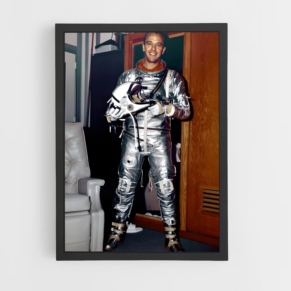 Poster L'Homme d'Argent – affiche Astronautes (vue 2)